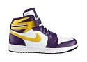Men's Air Jordan Retro I High Strap (Grand/Purple-Varsity/Maize-White)