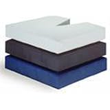 Coccyx Cushion Foam 18" x 16" x 4" Navy