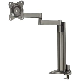 Sanus VisionMount MD115-G1 - Mounting kit ( articulating arm, desk clamp mount, interface bracket ) for flat panel - steel, extruded aluminum - graphite - screen size: up to 30