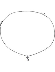 15" 2mm Necklace with 2-3" Extenstions for Charms in Sterling Silver
