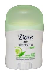 Dove Ultimate Go Fresh Anti-Perspirant Deodorant, Cool Essentials Cucumber & Green Tea Scent, 2.6 oz.