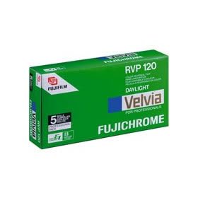Click here to buy Fujifilm Fujichrome Velvia 50 (RVP) - Color slide film - 120 (6 cm) - ISO 50 - 5 rolls by Fuji.