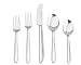J.A. Henckels Premiere Series Danube 45-Piece Flatware Set Plus Hostess Set, Service for 8