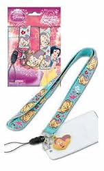 Dopey Lanyard with Dangle Keychain