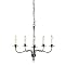 Royce Black 5-Light Chandelier