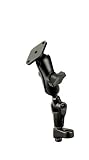 RAM Mounting Systems RAM-B-181U Double Ball Motorcycle Twist and Tilt Mount