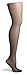Hue Women's Control Top Backseam Sheer Pantyhose, Black, size 1