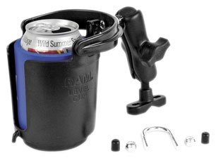 RAM CUP HOLDER W/ UBOLT BASE - RAM Mounts -