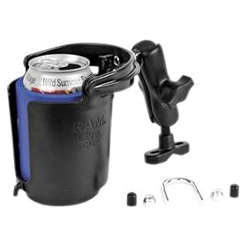 RAM CUP HOLDER W/ UBOLT BASE - RAM Mounts -
