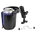 RAM CUP HOLDER W/ UBOLT BASE - RAM Mounts -