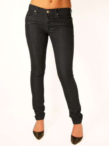 BLANK DENIM SKINNY JEANS IN BEEF JERKEY