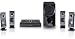 LG HX966SZ 5.1 3D Blu-ray-Heimkinosystem (HDMI, Upscaler 1080p, DLNA, WLAN-Ready, Apple iPod-Anschluss, 1100 Watt, USB 2.0) schwarz