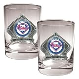 Philadelphia Phillies 2008 World Series Champions Rocks Glass Set