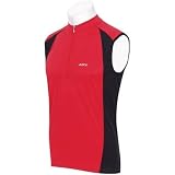 Louis Garneau 2008 Element Sleeveless Cycling Jersey - Red - 1020285-001