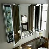 Robern C Series  48in,W, x 38,125in,H, 4in,D, Two Door Cabinet with Inset Center  BIC4838/BIC4838
