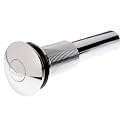 Decolav 9298-CP Push Button Closing Umbrella Drain, Polished Chrome
