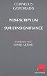 Post-Scriptum sur l'insignifiance