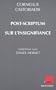 Post-scriptum sur l'insignifiance (Monde en cours) (French Edition)