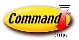 2 x Medium Hooks with 3M Command&Acirc;&reg; Adhesive Strips