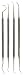 4 Deluxe Dental Tools - Picks