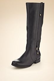 Footglove Original Wide Fit Leather Elasticated Boots