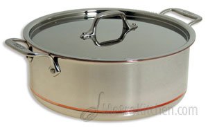 All-Clad Copper-Core 6 qt. Stockpot with Lid 6506-SS