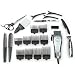 Conair HCT426/HCT426GB Premium Chrome and Trimmer Kit with DVD, 26 Piece