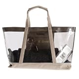 Armani Exchange Logo Clear Tote