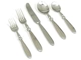 Cambridge Silversmiths Townhouse Satin 20-Piece Flatware Set, Service for 4
