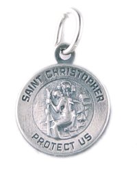 Small Saint Christopher Charm