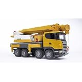 3113Md1eh9L. SL160  Bruder Scania RSeries Liebherr Crane with Lights and