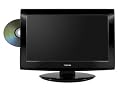Toshiba 22 DV 733 G 55.9 cm (22 Zoll) LCD-Fernseher (HD-Ready, LCD-TV DVD-Kombination, HD ready, DVB-T, DVB-C) klavierlack schwarz