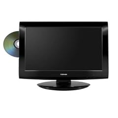 Toshiba 22 DV 733 G 55.9 cm (22 Zoll) LCD-Fernseher (HD-Ready, LCD-TV DVD-Kombination, HD ready, DVB-T, DVB-C) klavierlack schwarz