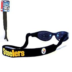 Pittsburgh Steelers Neoprene Sunglass Strap - NFL Football Fan Shop Sports Team Merchandise