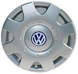 Volkswagen Beetle 16 inch 1998-2001 New Factory Original Equipment Hubcap With Blue and White Logo