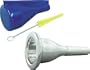Conn Helleberg Series Tuba Mouthpiece in Silver Silver Standard