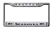 Seattle Seahawks NFL Chrome License Plate Frame