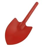 Amico Home 17.5" Length Metal Gardening Tool Trowel Shovel Red