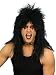 Spielwaren : Hard Rocker Perücke Rockerperücke Schwarz Herren Hardrock Perücke Alice Cooper Karneval Fasching
