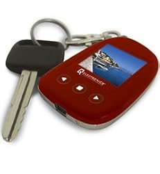 Handstands 1.5" Digital Photo Frame Keychain (Red)