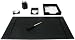 Econo-Line Black Leather 6 Piece Desk Set