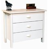 Beadboard Chests - 3 Drawer (White) (24.75H x 28.5W x 16D)