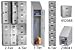 Mounting Kit, Mounting Bar & Hardware For Plastic Lockers