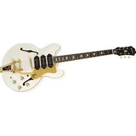 Epiphone Limited Edition Riviera Custom Royale P93 Electric Guitar Pearl White