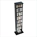 Prepac Black Slim Media (DVD,CD,Games) Storage Tower