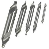 Buy Anytime Tools 5 Lathe Mill CENTER DRILL COUNTERSINK Bit Tooling SET by AnytimeTools