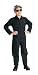 Kid's Black Air Force Type Flightsuit - in your choice of size