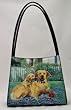 Yellow Lab Dog Handbag Purse