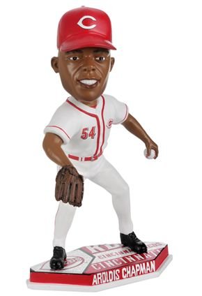 MLB Cincinnati Reds Chapman A. #54 Home Base Plate Bobble Head