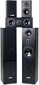 Fluance AV-HTB - 5.0-channel home theater speaker system - black ash